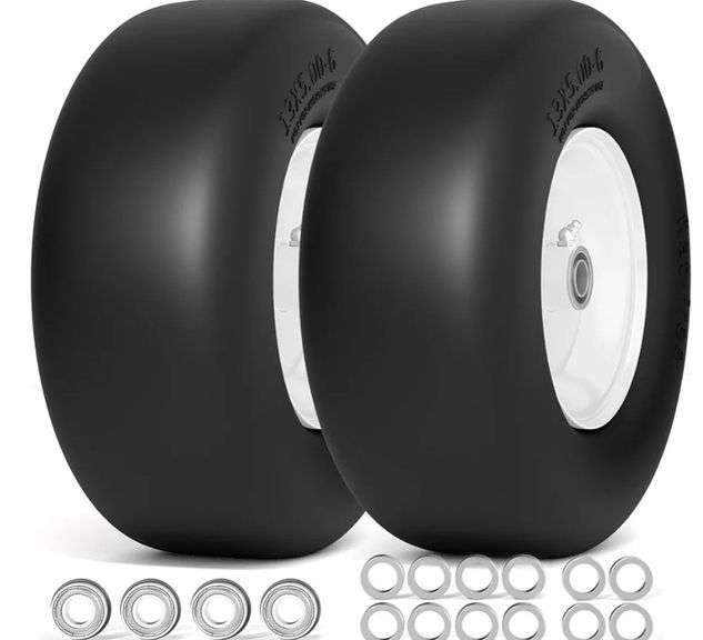 Flat Free Lawn Mower Tires Open Box (See Condition Notes) Rio