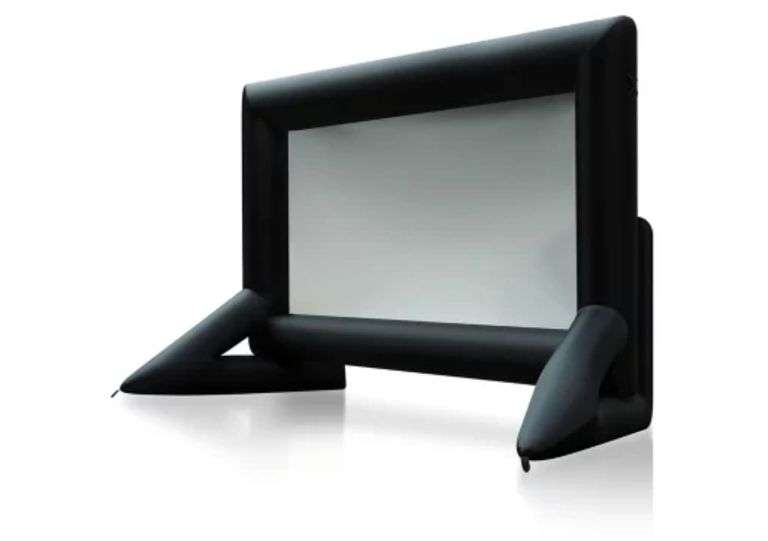 Inflatable 10.6 Ft. Outdoor Screen w/Built-In Stand | Like New | (See Condition Notes)