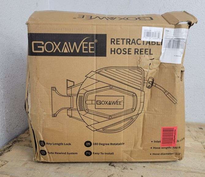 GOXAWEE Retractable Garden Hose | Open Box | (See Condition Notes)