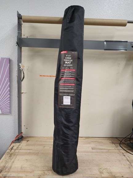 GYMCOPE Exercise Mat, 6' x 4' | Open Box | (See Condition Notes)