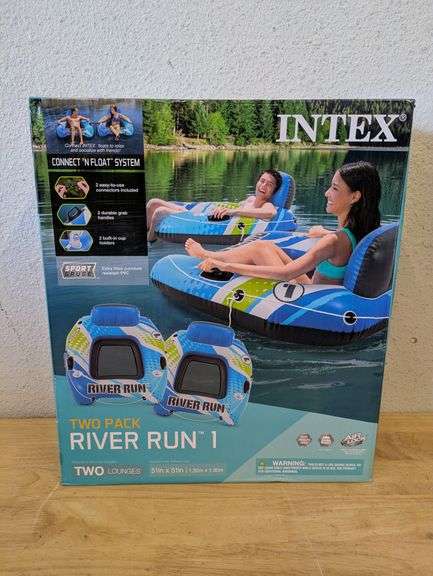 Intex River Run Inflatable Water Float, 2 pk. | Open Box