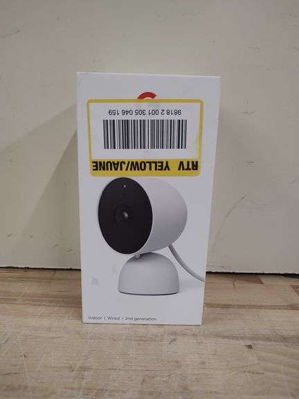 GOOGLE Wired Nest Cam, Gen 2 | Open Box | (See Condition Notes)