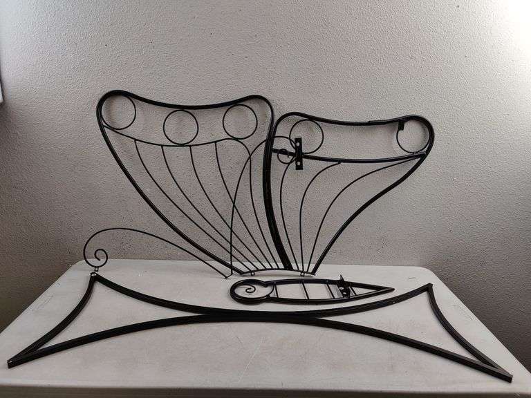 Butterfly Garden Bench | Open Box