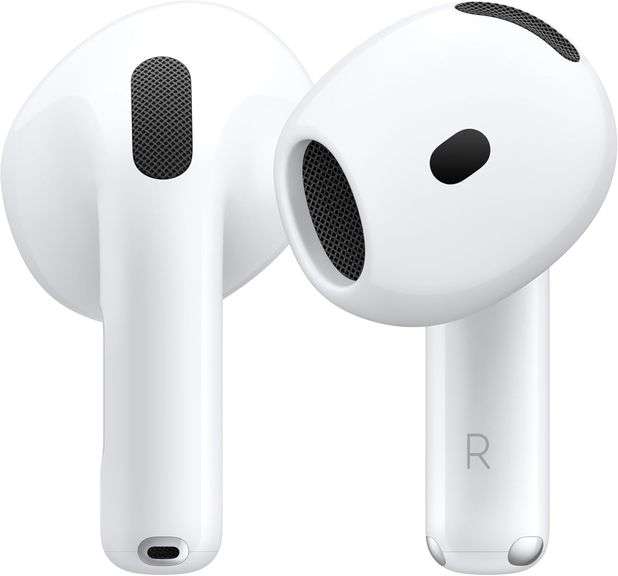 Apple AirPods 4 Wireless Earbuds, USB-C Charging Case | Like New | (See Condition Notes)