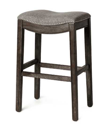 Maven Lane Adrien 26" Saddle Barstool | Open Box | (See Condition Notes)