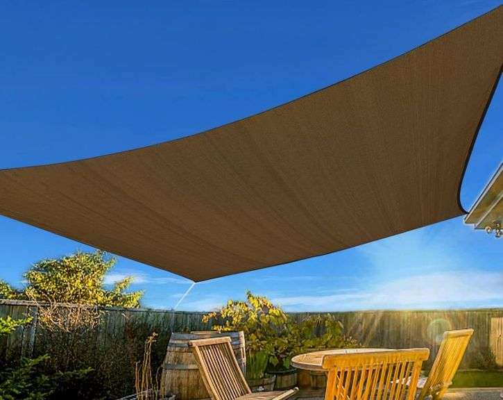 Artpuch Sun Shade Sail, 20'x 26' | Open Box