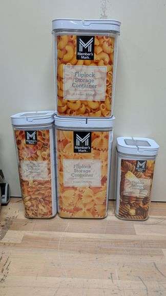 Member's Mark 8-Piece Fliplock Pantry Storage | Open Box