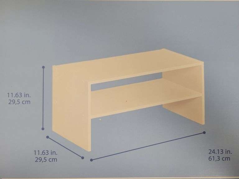 CLOSETMAID Horizontal Stackable Organizer 11.63"x29.5"x24.13" | Open Box
