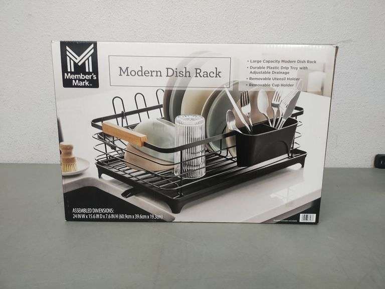 MEMBER'S MARK Modern Dish Rack | Open Box | (See Condition Notes) - Rio ...