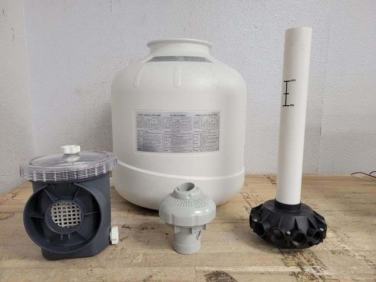 INTEX Sand Filter Pump & Saltwater System | Open Box | (See Condition Notes)