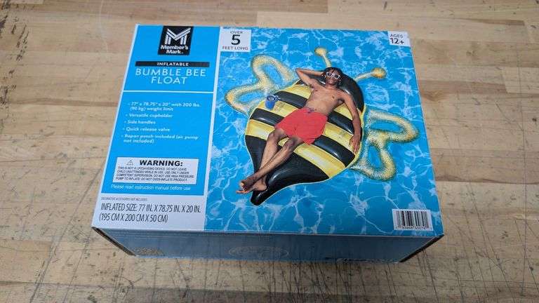 Rocket Sprinkler, Water Balloon, & Floatie Bundle | Open Box