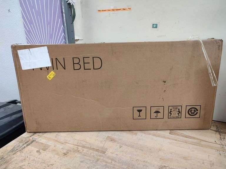 Metal Twin Bed Frame | Open Box