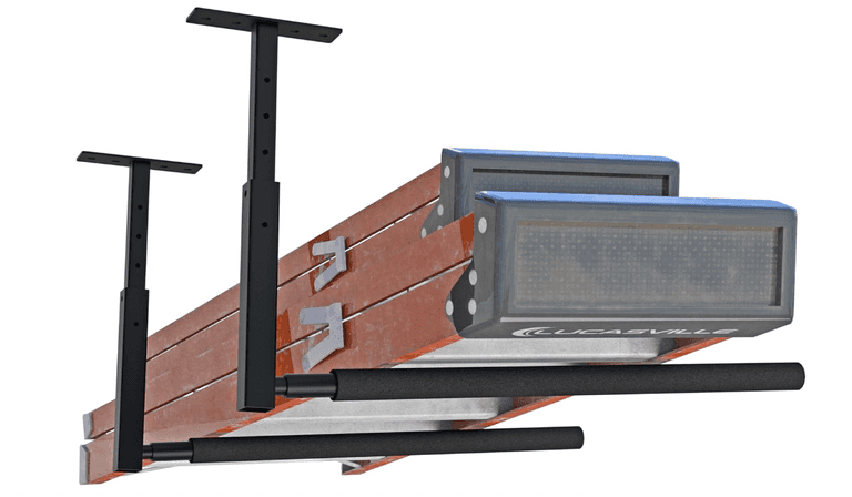 TRUSOON Adjustable Ladder Ceiling Rack | Open Box | (See Condition ...