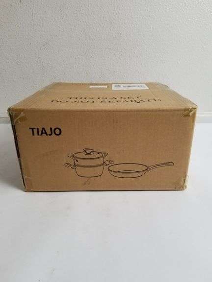 TIAJO 9-Piece Non-Stick Cookware Set | Open Box | (See Condition Notes)