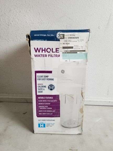 GE Appliances Whole House Water Filtration System | Open Box