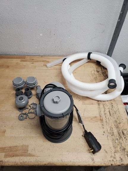 Bestway 1,500 Gal. Filter Pump | Open Box | (See Condition Notes)