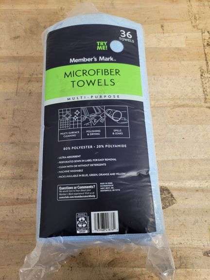 MembersMark Microfiber Towels Set | Open Box