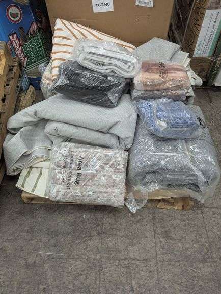 Pallet Of Miscellaneous Rugs | Open Box