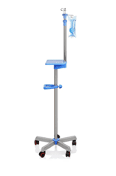 Medical IV Pole w Wheels | Open Box