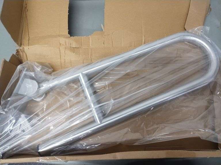 Handicap Grab Bar for Toilet | Open Box | (See Condition Notes)