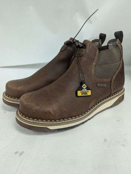 Georgia Boot Waterproof Steel Toe Boots Mens 12 | Open Box | (See Condition Notes)