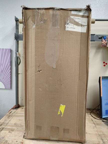 GOOD IDEAS IMPRESSIONS Riverwalk Rain Barrel, 50gal | Open Box | (See Condition Notes)