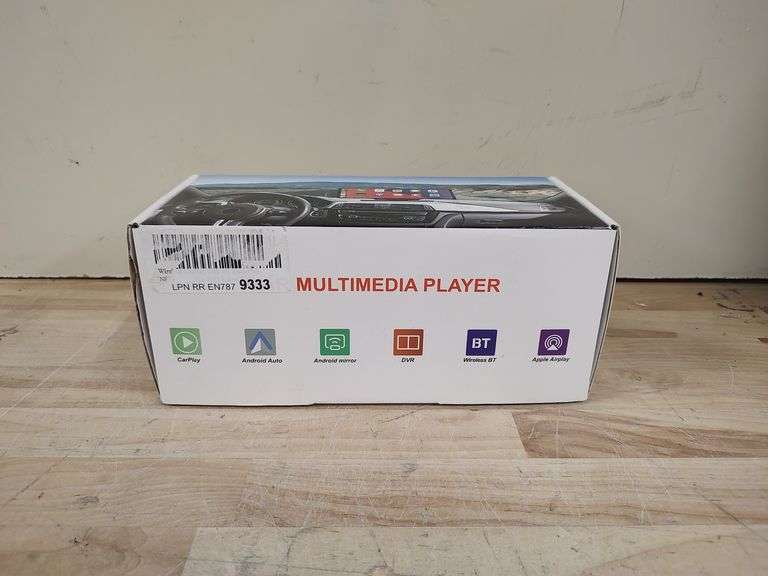 EVERSECU AirPlay & Android Auto Bluetooth Multimedia Player for Car, 8.1" | Open Box | (See Condition Notes)