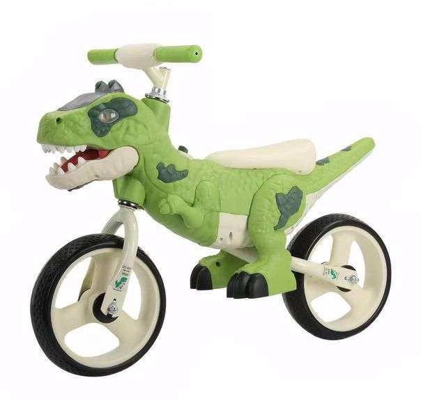 Dinosaur-Themed Toddler Balance Bike, 2-7yrs | Open Box | (See Condition Notes)