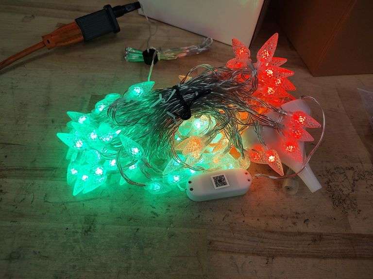 MINETOM LED Cone Tree Decor, 7' | Open Box | (See Condition Notes)