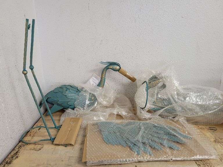 Oritty Crane Statues Set Of 2 | Open Box