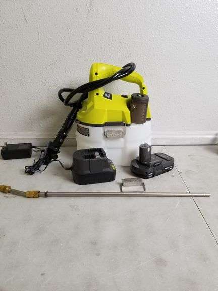 RYOBI ONE+ 18V Chemical Sprayer Kit, 1 Gallon | Open Box | (See Condition Notes)