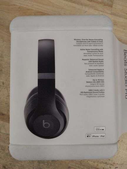 BEATS BY DRE Beats Studio Pro Over-the-Ear Headphones | Open Box | (See Condition Notes)