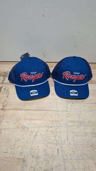 Texas Rangers Cap Set of 2 | Open Box