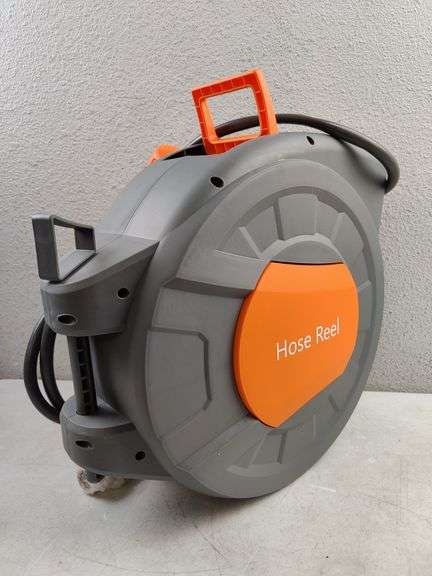 Retractable Garden Hose Reel, 1/2"x 65' | Open Box