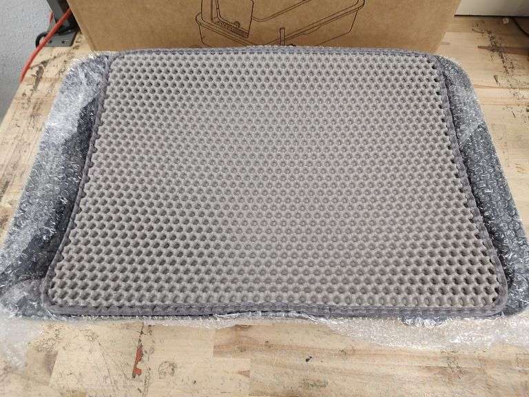 FITROBUST Stainless Steel Litter Box, 8" Deep Pan | Open Box | (See Condition Notes)
