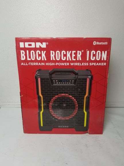 ION Block Rocker Icon All-Terrain High Power Wireless Speaker | Open ...