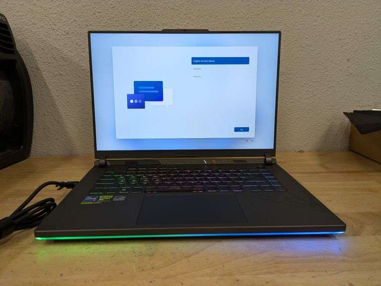 ASUS ROG Strix G16 Gaming Laptop, NVIDIA GeForce RTX 4060, Intel Core i7-13650HX, 16GB DDR5, 1TB SSD, G614JV-AS74 | Open Box | (See Condition Notes)