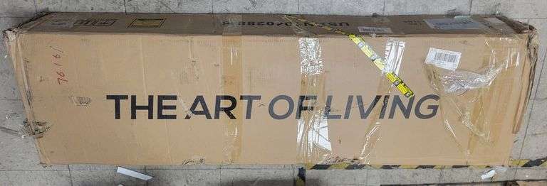 Platform Bed  84"Dx60.6"Wx12"H (64"H Headboard) | Open Box