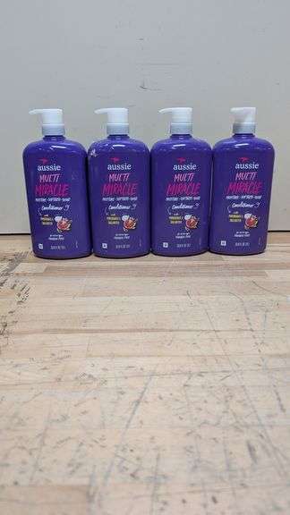 Aussie Multi Miracle Conditioner Set of 4 Bottles | Open Box