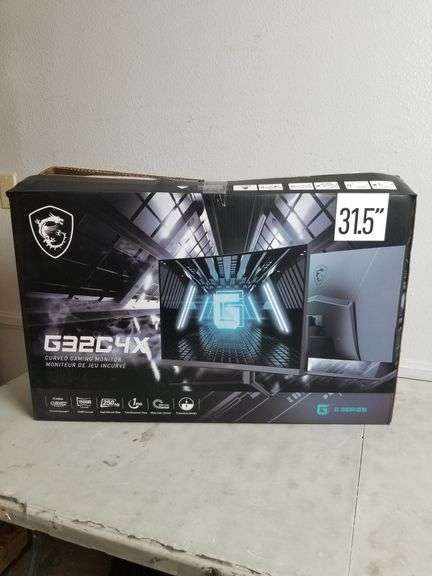 MSI G32C4X 31.5" Curved Gaming Monitor, 250HZ 1920x1080 | Open Box