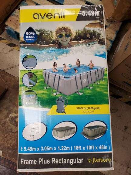 Avenli Above Ground Pool | Open Box | (See Condition Notes)