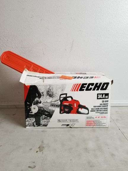 ECHO 34.4cc Gas-Powered Rear-Handle Chainsaw | Open Box