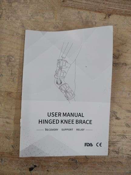 Hinged Knee Brace | Open Box | (See Condition Notes)