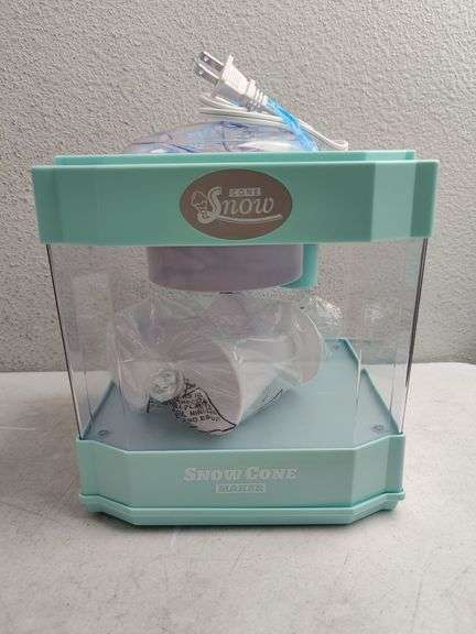 Tabletop Snow Cone Maker | Open Box | (See Condition Notes)