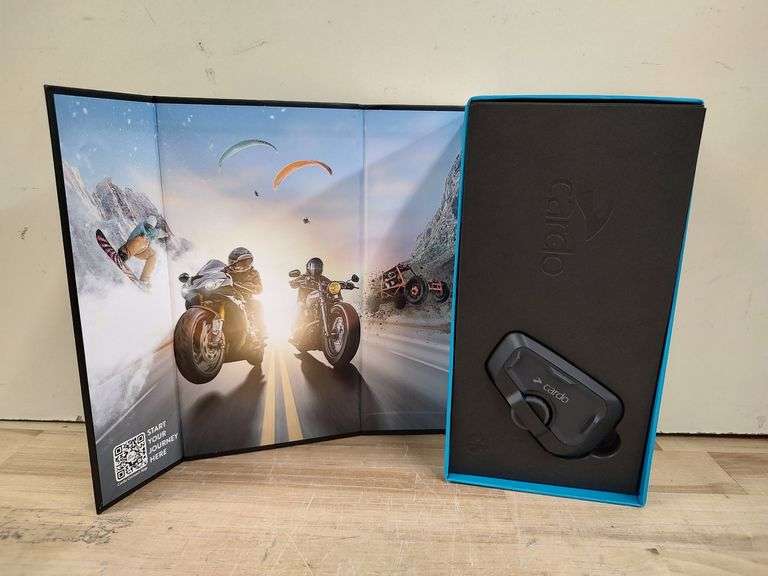 CARDO Freecom 4x Bluetooth Headset | Open Box | (See Condition Notes)