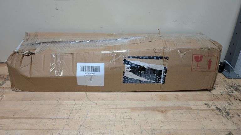 Wood Flush Mount Ceiling fans w Lights and Remote | Open Box