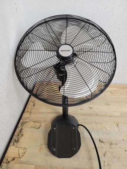 Hurricane High Velocity Metal Wall Mount Fan | Open Box | (See Condition Notes)