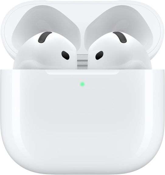 Apple AirPods 4 Wireless Earbuds, USB-C Charging Case | Like New | (See Condition Notes)