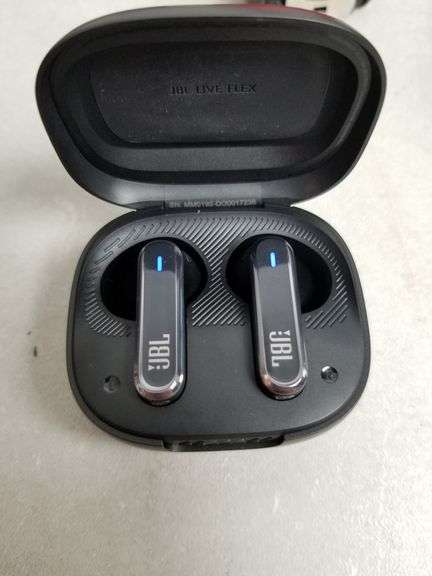 HARMAN JBL LiveFlex Wireless Earbuds, Black | Open Box