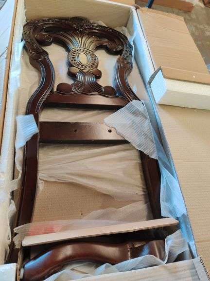 HOMELEGANCE Ceja Queen Anne Back Side Chair, Set of 2 | Like New